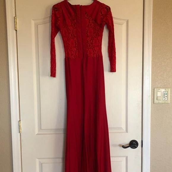 Red Formal Dress - Picture 3 of 5